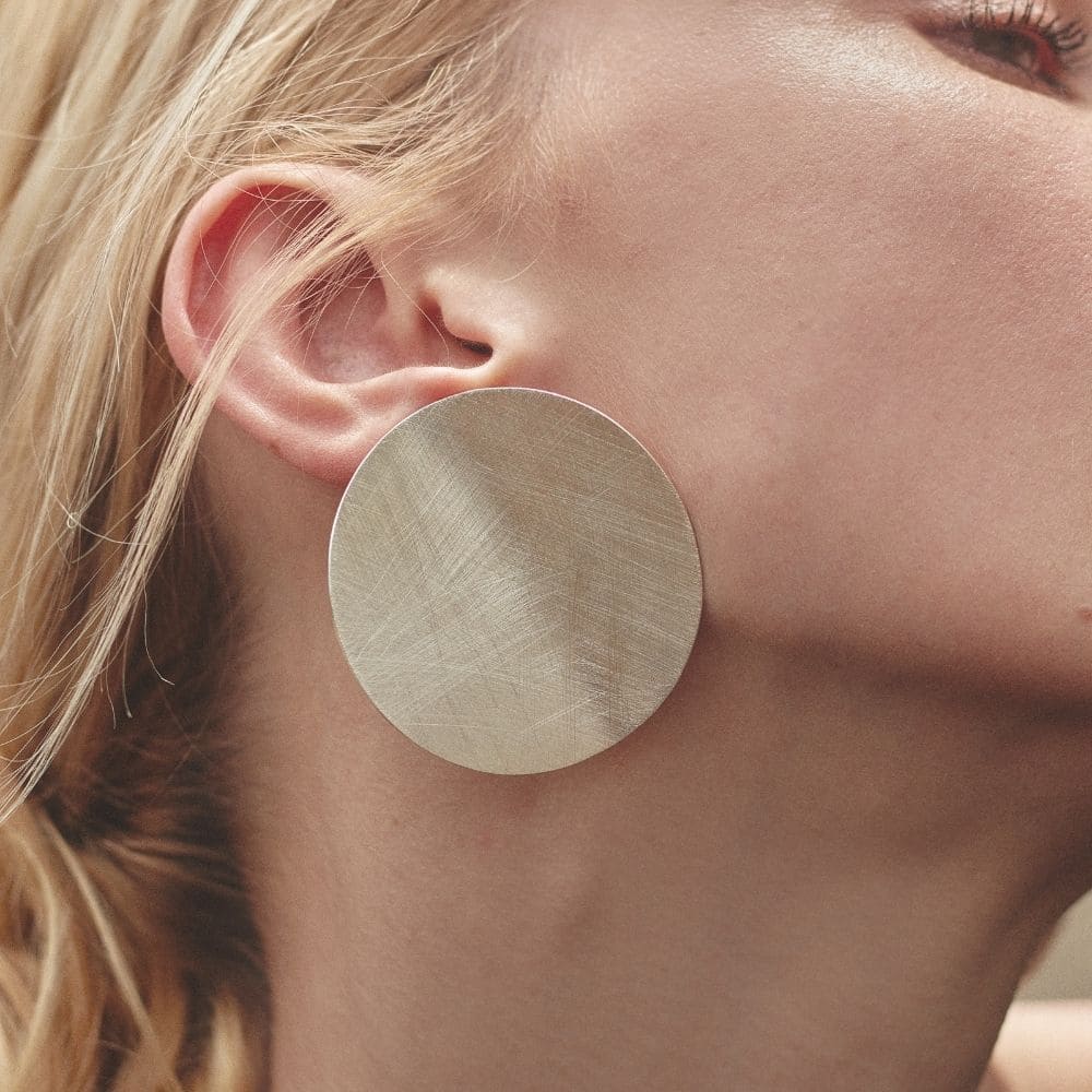 Aretes Travesía Maxi Silver