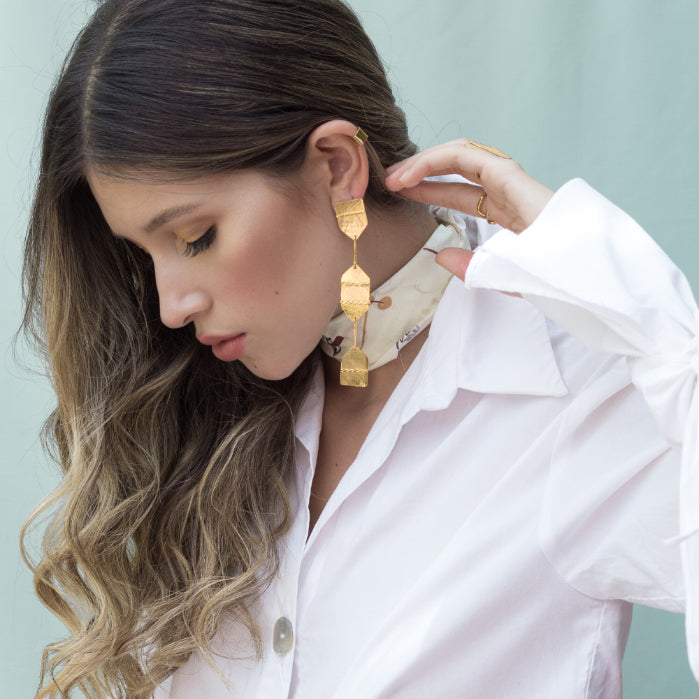 Aretes Anahi - Luisa Lōpez